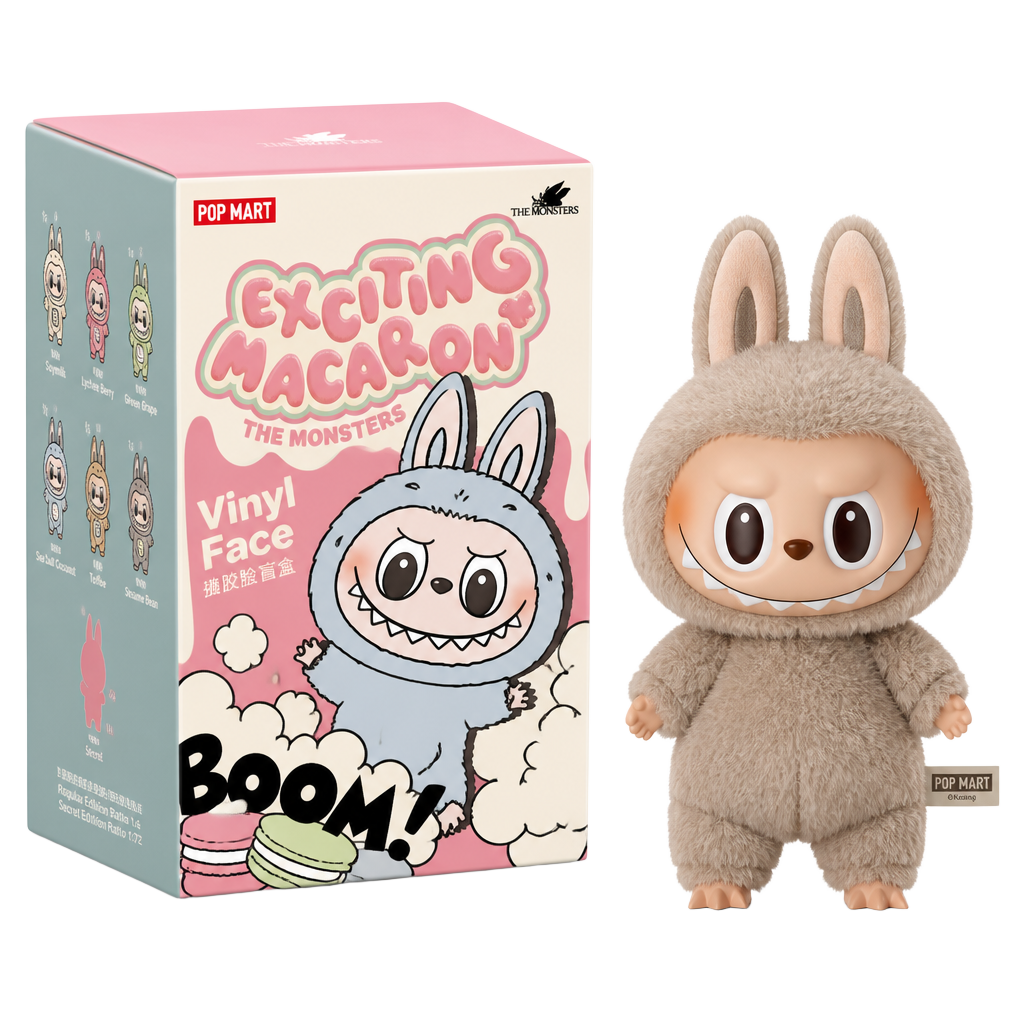 POP MART Labubu blind box with the vinyl Labubu figure
