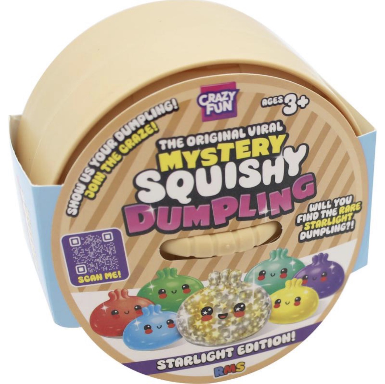 Mystery Squishy Dumpling Starlight Edition blind capsule